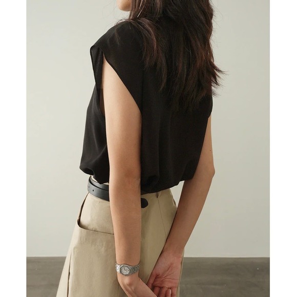 NWT Commense Cap Sleeve Shirt - Picture 4 of 12